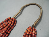 Newsworthy Santo Domingo Hand Spun Bead Necklace Native American-Nativo Arts