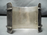 Important Lorre Eyl Vintage Native American Navajo Turquoise Sterling Silver Bracelet-Nativo Arts