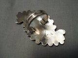Phil Byjoe Navajo Coral Navajo Sterling Silver Native American Ring-Nativo Arts