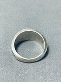Marvelous Vintage Native American Hopi Sleeping Beauty Turquoise Sterling Silver Ring-Nativo Arts