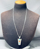 Fabulous Native American Navajo Turquoise Sterling Silver Necklace-Nativo Arts