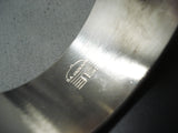 Important Vintage Native American Navajo Dan Jackson Sterling Silver Bracelet-Nativo Arts