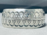 Dynamic Vintage Native American Navajo Sterling Silver Bracelet-Nativo Arts