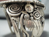 The Best Important Vintage Native American Navajo Ben Begaye Turquoise Sterling Silver Bracelet-Nativo Arts