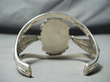 Huge Vintage Native American Navajo Royston Turquoise Sterling Silver Bracelet-Nativo Arts