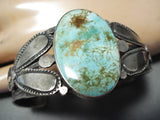 Early Vintage Native American Navajo Royston Turquoise Sterling Silver Bracelet-Nativo Arts