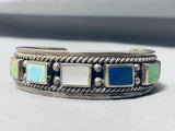 Incredible Vintage Southwest Royston Turquoise Sterling Silver Bracelet-Nativo Arts