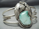 Tremendous Vintage Native American Navajo Royston Turquoise Sterling Silver Bracelet Old-Nativo Arts