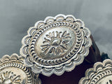 300 Gram Vintage Native American Navajo Sterling Silver Concho Belt-Nativo Arts