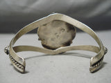 Incredible Vintage Native American Navajo Sleeping Beauty Sterling Silver Bracelet-Nativo Arts