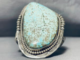 The Best Tso Family Native American Navajo #8 Turquoise Sterling Silver Bracelet-Nativo Arts