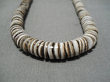 Marvelous Vintage Santo Domingo Native American Graduated Heishi Necklace-Nativo Arts