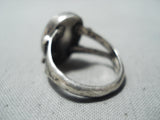 Amazing Vintage Native American Navajo Turquoise Sterling Silver Ring-Nativo Arts