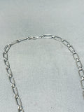One Of The Most Unique Native American Zuni Contemporist Sterling Silver Necklace-Nativo Arts