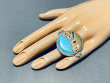 Detailed Pueblo Sky Native American Navajo Sterling Silver Ring-Nativo Arts