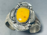 Gery Ramone Sturdy Domed Honeybee Jasper Sterling Silver Bracelet-Nativo Arts