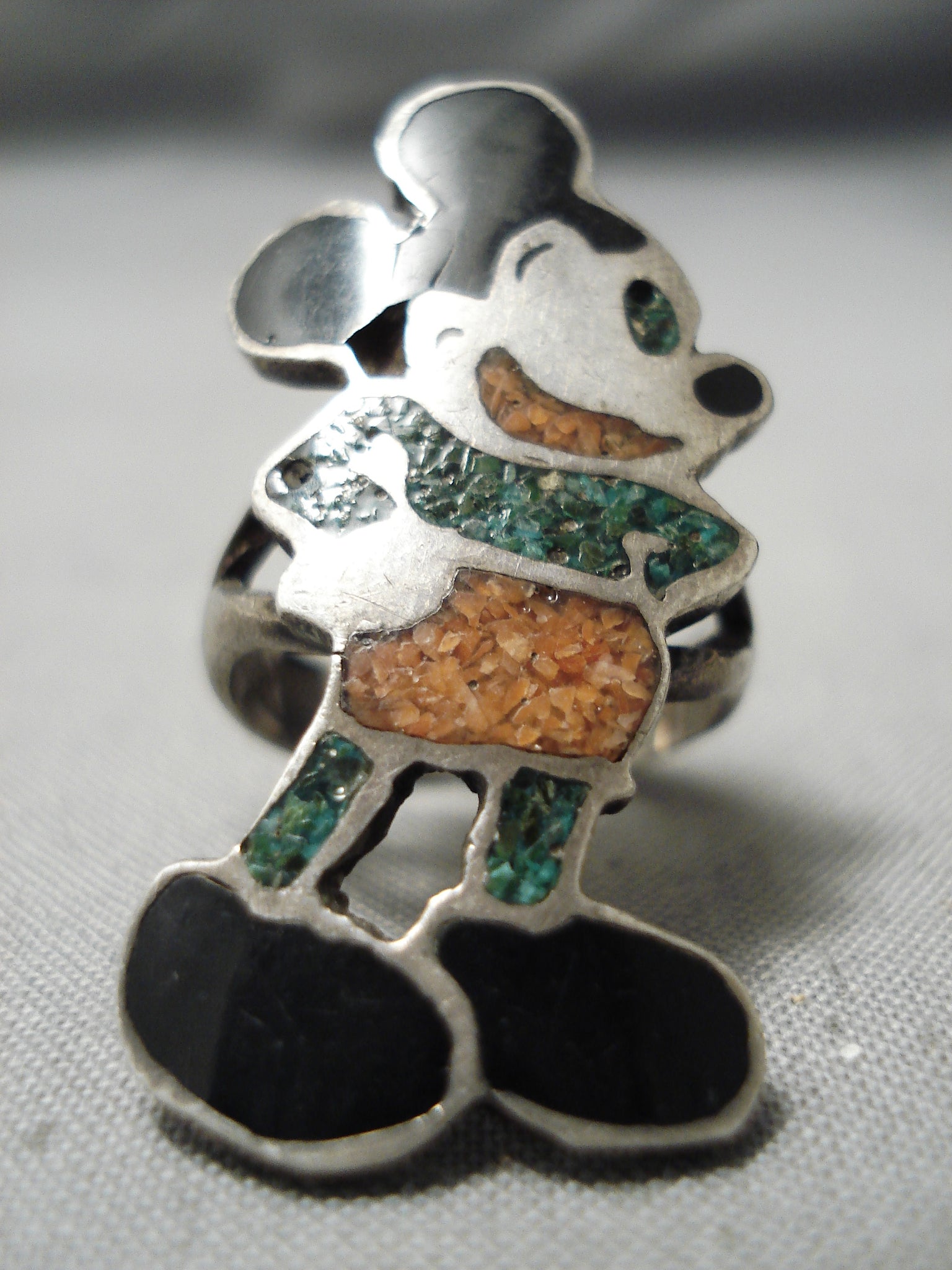 Vintage mickey clearance mouse ring