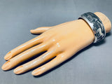 Native American Singer Vintage Running Horse Sterling Silver Bracelet Cuff-Nativo Arts