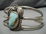 Vintage Navajo Royston Turquoise Sterling Silver Native American Bracelet-Nativo Arts