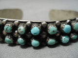 Vintage Navajo Sterling Silver Native American Turquoise Bracelet-Nativo Arts