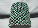 Best Native American Navajo Damale Turquoise Alice Lister Sterling Silver Bracelet-Nativo Arts