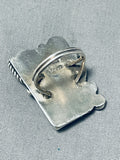 The Best Vintage Native American Navajo Liz Pm Turquoise Sterling Silver Ring-Nativo Arts