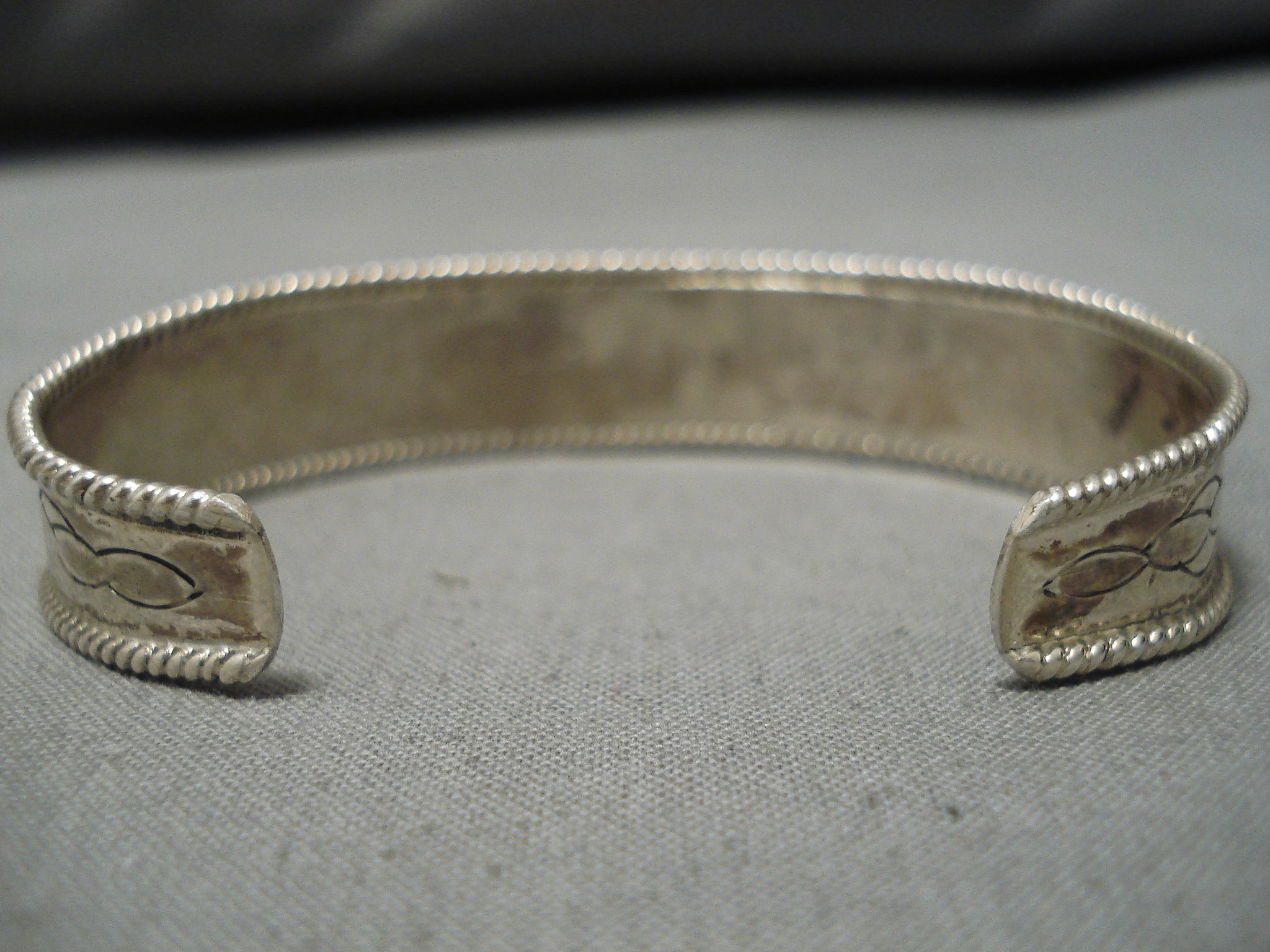 Important Vintage Native American Zuni Shirley Quam Needle Coral