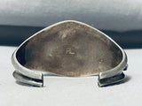 Important Vintage Santo Domingo Ray Lovato Turquoise Sterling Silver Bracelet-Nativo Arts