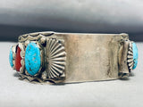 One Of The Most Important Vintage Native American Zuni Sterling Silver Watch Bracelet-Nativo Arts