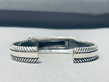Stunning Vintage Southwestern Rainbow Stone Sterling Silver Bracelet-Nativo Arts