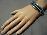 Rare Vintage Hopi Native American Sterling Silver Native American Bracelet-Nativo Arts