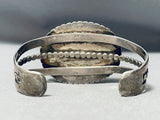 One Of The Best Vintage Native American Navajo Pink Shell Sterling Silver Bracelet-Nativo Arts