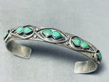 Gorgeous Vintage Native American Navajo Royston Turquoise Sterling Silver Bracelet-Nativo Arts