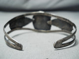 Marvelous Vintage Native American Navajo Royston Turquoise Sterling Silver Bracelet Old-Nativo Arts