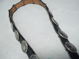 Noteworthy Navajo Vintage Coins Concho Belt Native American-Nativo Arts