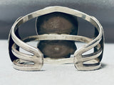 Museum Quality Vintage Native American Navajo Old Mine Kingma Turquoise Sterling Silver Bracelet-Nativo Arts