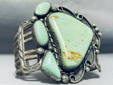 One Of The Best Ever Vintage Native American Navajo Royston Turquoise Sterling Silver Bracelet-Nativo Arts