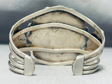 Ashley Signed Vintage Native American Navajo Sleeping Beauty Turquoise Sterling Silver Bracelet-Nativo Arts