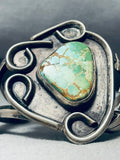 Museum Quality Vintage Native American Navajo Royston Turquoise Sterling Silver Bracelet-Nativo Arts