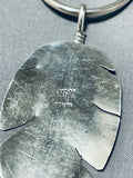 Native American Important Vintage Ben Begaye (d.) Sterling Silver Feather Necklace-Nativo Arts