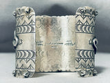 Colossal Gecko Native American Sterling Silver Bracelet Cuff-Nativo Arts