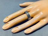 Magnificent Important Native American Navajo 14k Gold Sterling Silver Ring-Nativo Arts