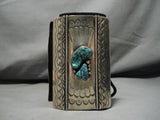 Quality Vintage Navaj Turquoiseo Sterling Silver Native American Ketoh Bracelet-Nativo Arts