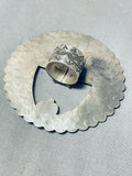 One Of The Most Incredible Native American Navajo Sterling Silver Ring Ever Created-Nativo Arts