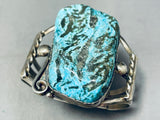 One Of The Best Vintage Native American Navajo Fools Gold Matrix Sterling Silver Bracelet-Nativo Arts