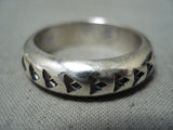Marvelous Sunshine Reeves Signed Native American Navajo Sterling Silver Ring-Nativo Arts