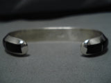 Native American Important Jim Poyer Royston Turquoise Sterling Silver Bracelet-Nativo Arts
