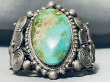 Russ And Sam Best Vintage Native American Navajo Royston Turquoise Sterling Silver Bracelet-Nativo Arts