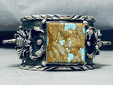 Heavy Detailed Scorpion Native American Turquoise Sterling Silver Bracelet-Nativo Arts