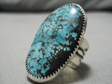 Fabulous Vintage Navajo Joe Family Sterling Silver Native American Ring-Nativo Arts